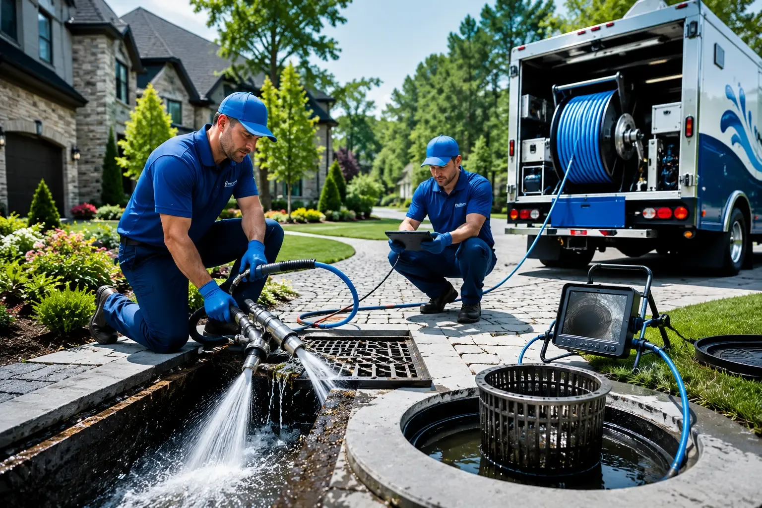 Local outdoor drain cleaning professionals in Greenleaf, KS